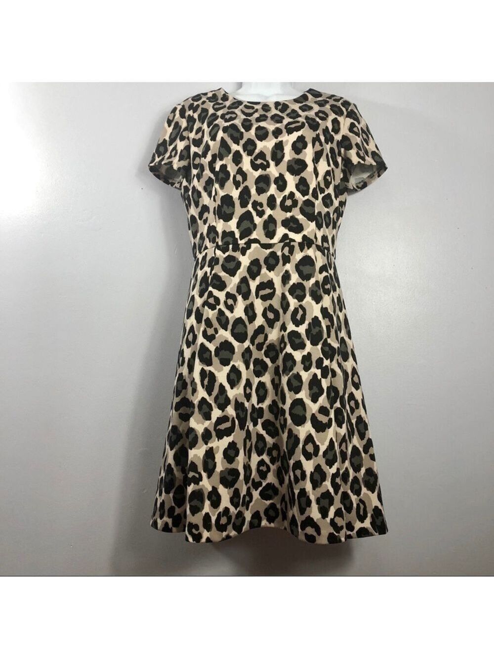 Jessica Howard Animal Print Fit & Flare Dress - Picture 5 of 7